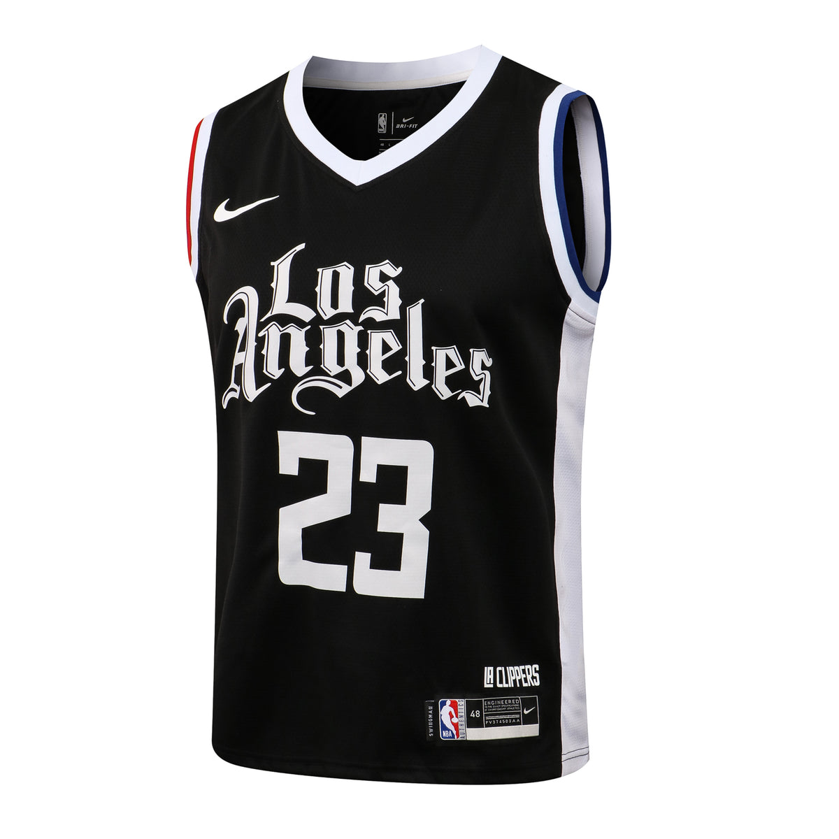 Wholesale NBA Los Angeles Clippers V-Neck Black Jersey
