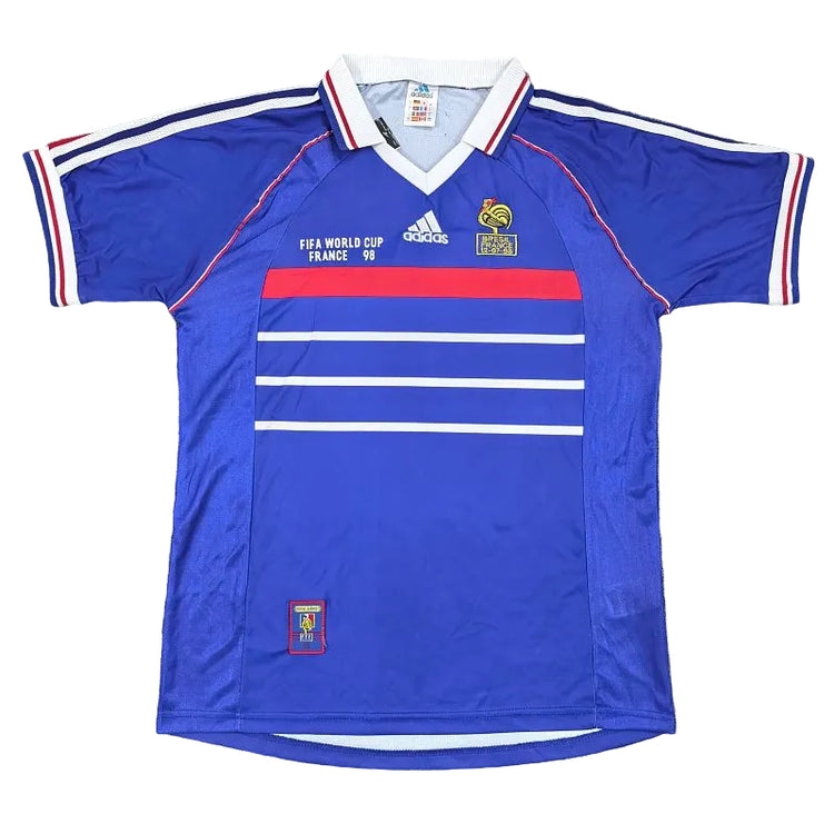1998 France Home Retro Jersey