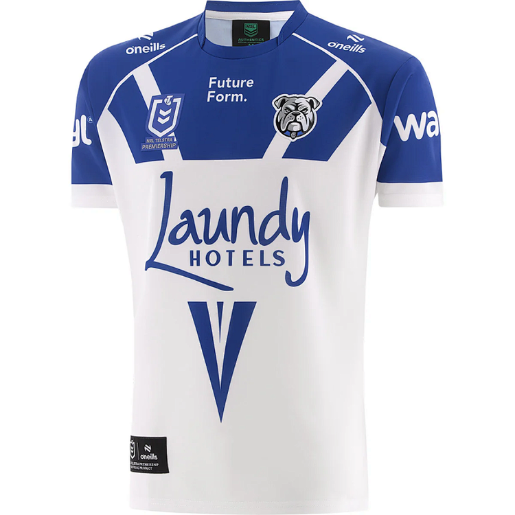 2026 Canterbury-Bankstown Bulldogs men's home NRL jersey - front view