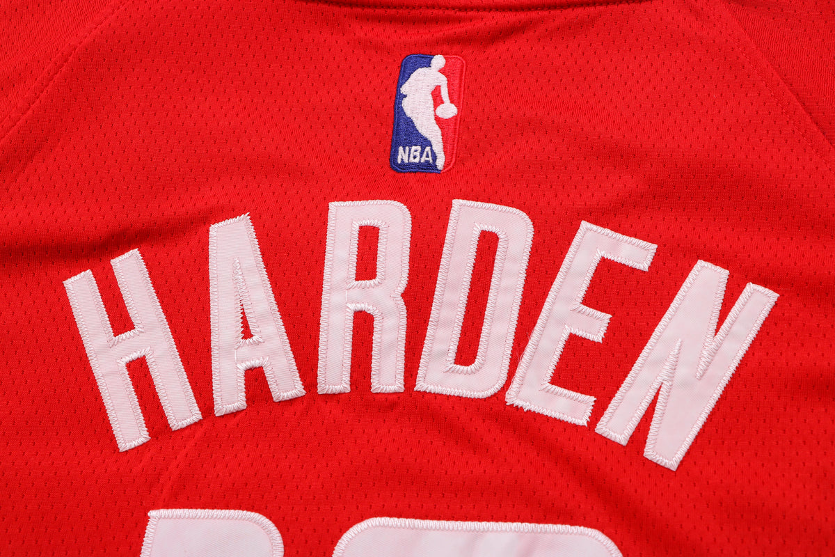 Wholesale HOU Houston Rockets Red 13 (Heat Pressed Style).