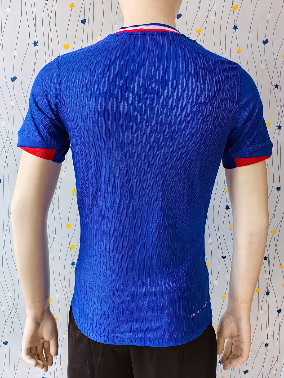 Wholesale 2024 French national team home blue player edition football jersey XS-4XL