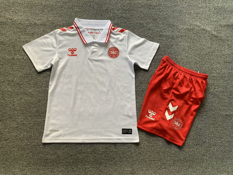 Wholesale 2024 UEFA European ChampionshipIceland Denmark home and away kid kits