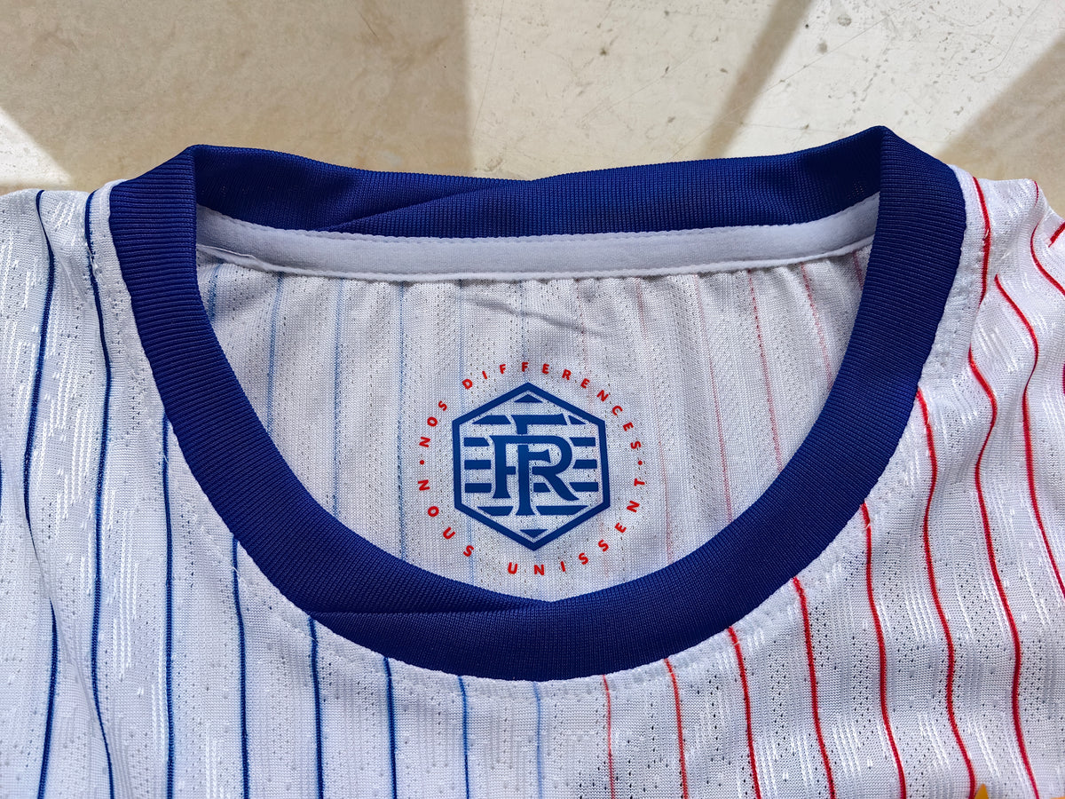 Wholesale 2024 France national team away white player version football jersey XS-4XL.