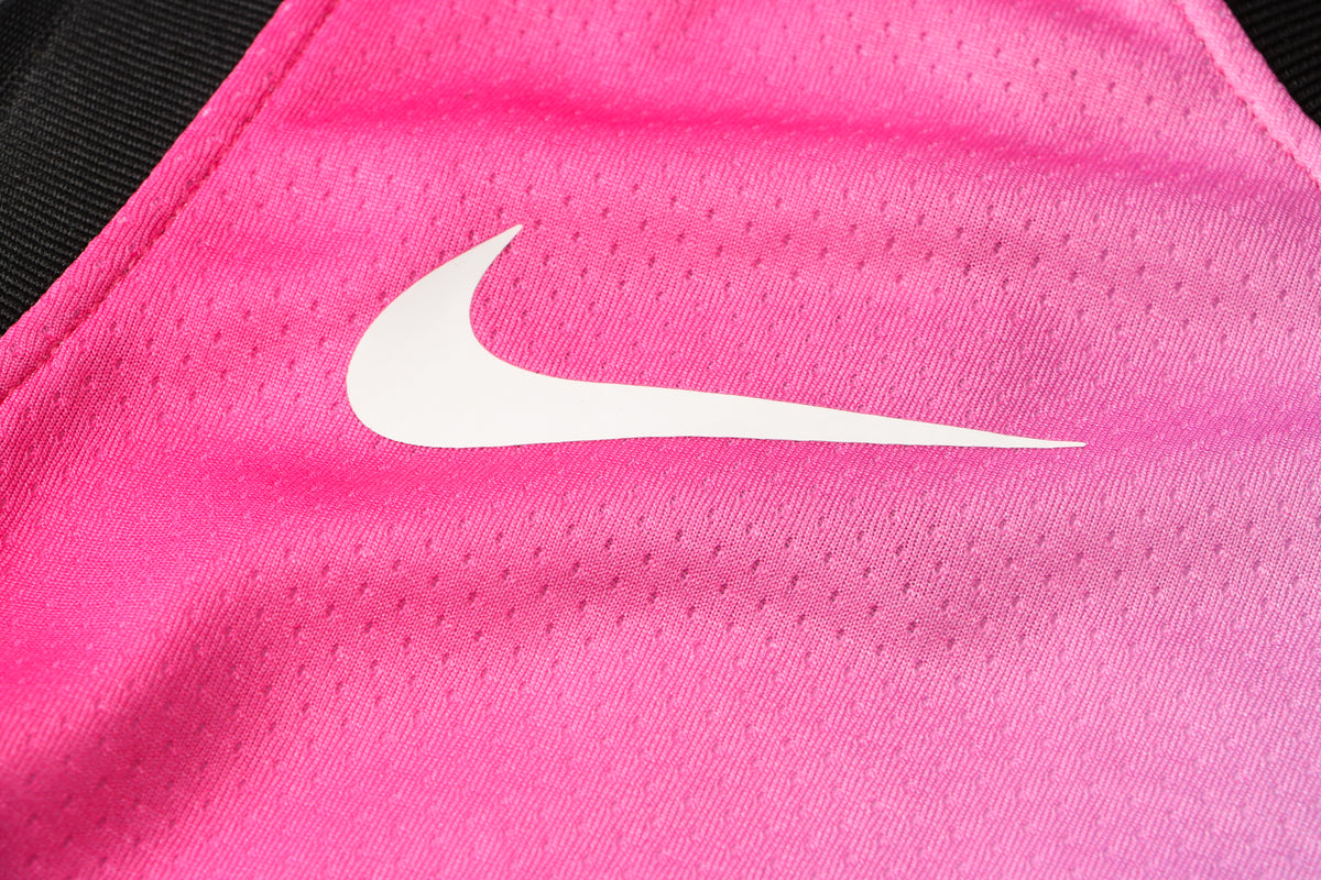 Wholesale NBA Miami Heat pink round neck 4 (hot pressed) S-2XL.