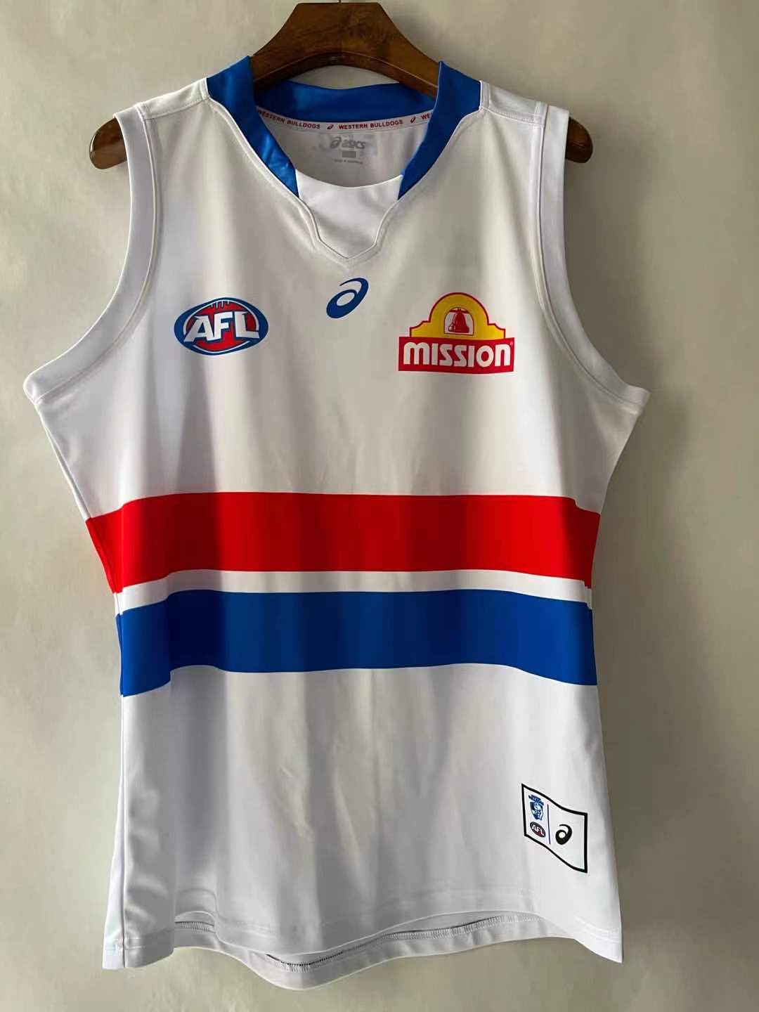 Wholesale Australia 2021 AFL Brisbane Away Rugby Jersey Tank Top Sizes S-3XL