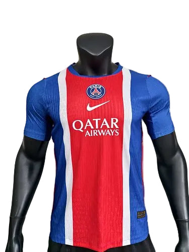 Paris Saint-Germain 2026-27 home player version royal blue red white football jersey image 3