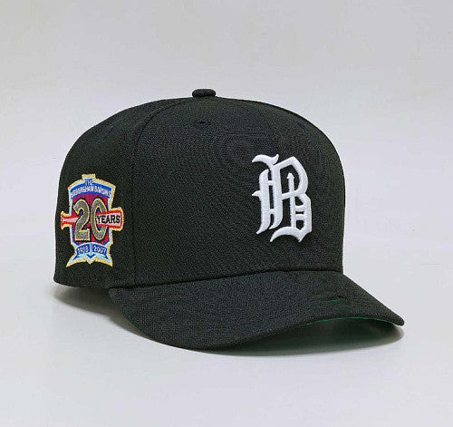 Brooklyn Dodgers black white wholesale hat design 1