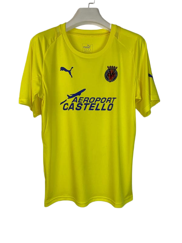 Villarreal 2005-06 Home Retro Football Jersey - front view