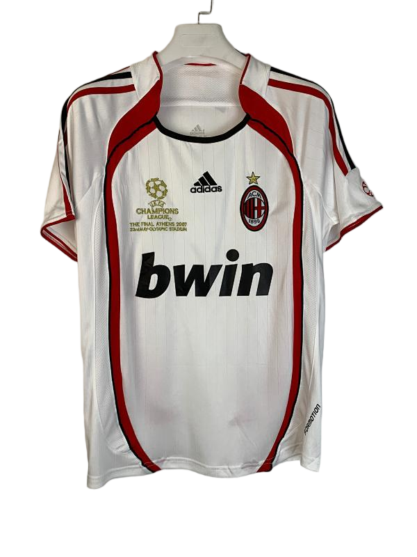 AC Milan 2006-07 Away Retro Football Jersey - front view