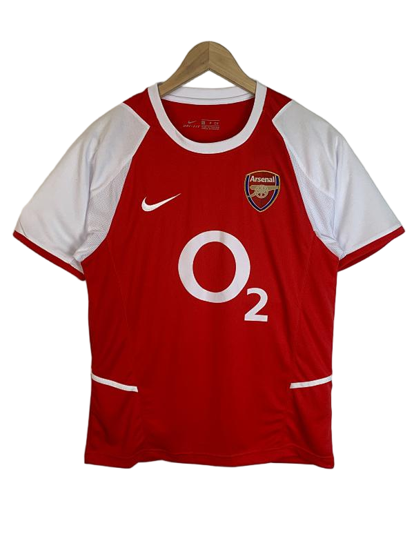 Arsenal 2002-04 Home Retro Football Jersey - front view