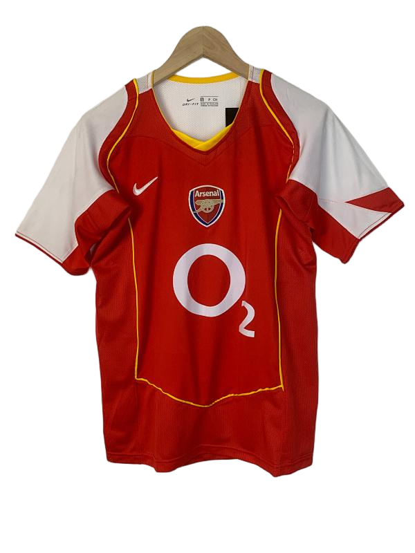 Arsenal 2004-05 Home Retro Football Jersey - front view