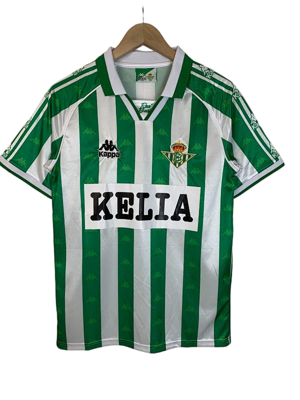 96-97 Real Betis Home Retro Football Jersey - front view