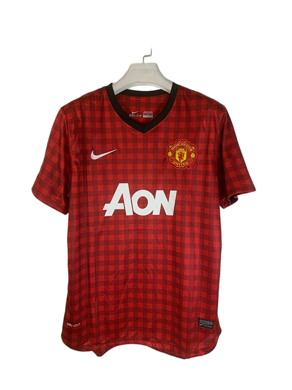 Manchester United 2012-13 Home Retro Football Jersey - front view