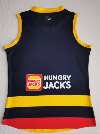 Wholesale Australia 2022 AFL Crows Rugby Jersey Tank Top S-2XL