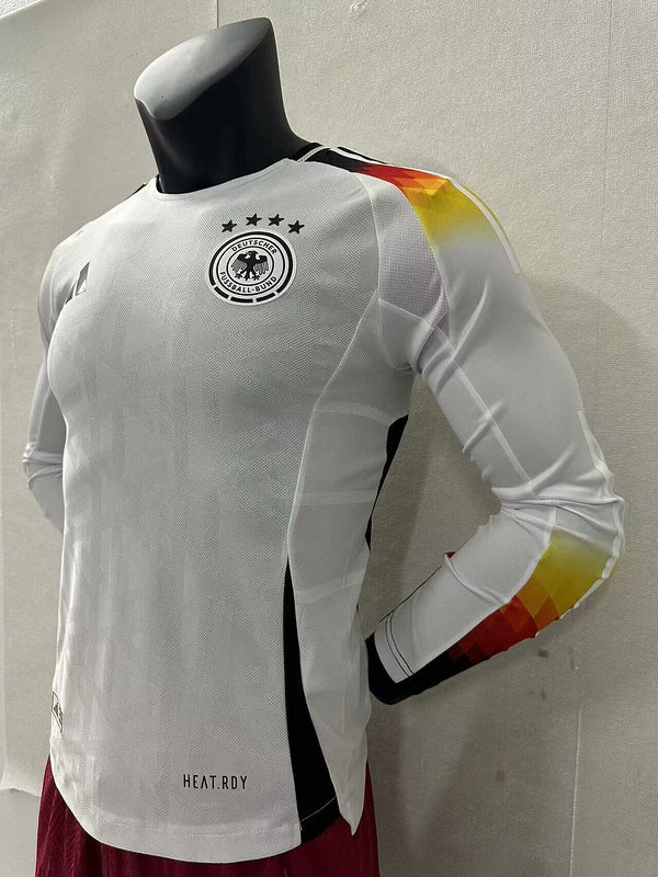 Wholesale customizable 2024 European Championship Germany home and away football jersey long-sleeved  S-5X