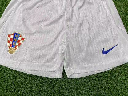 Wholesale 2024 UEFA European Championship  Croatia home home and away kid kits