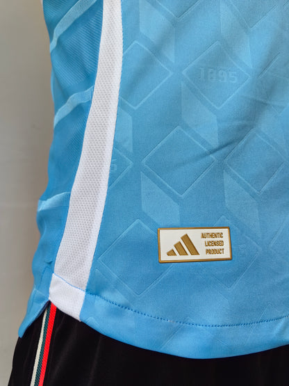 Wholesale 2024 Belgium national team Away Blue Player Version Football Jersey XS-4XL