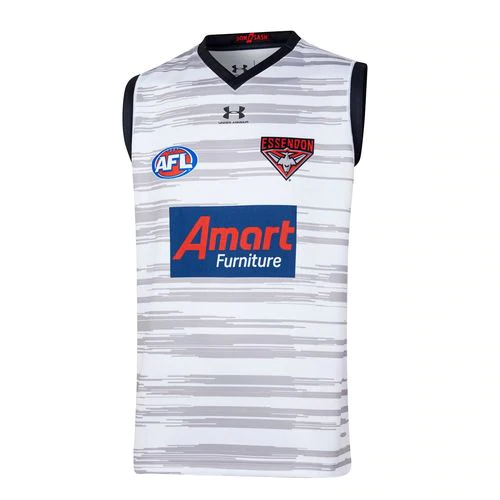 Wholesale Australia 2021 AFL Essendon Rugby Jersey Tank Top S-3XL.