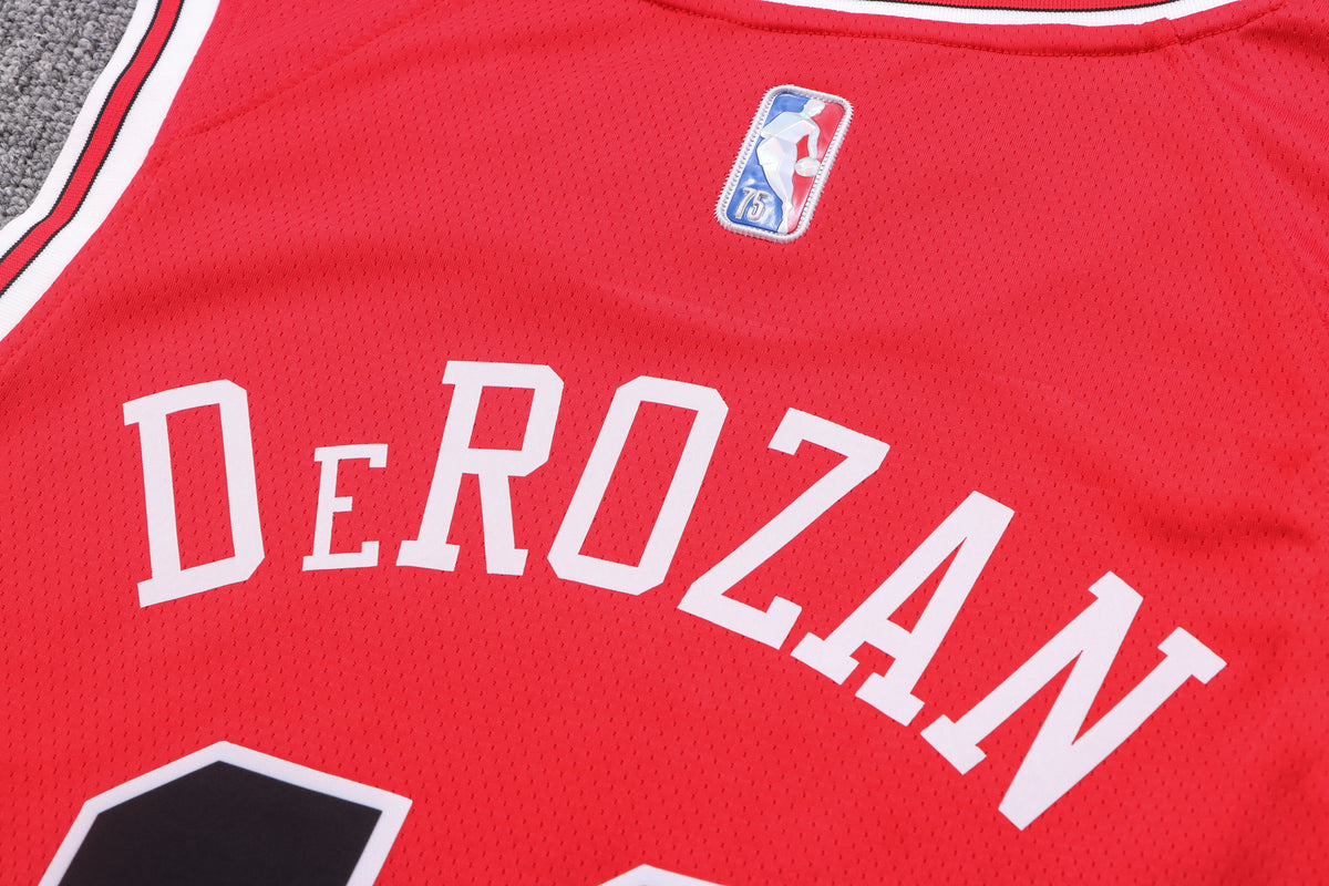 Wholesale NBA2223 Chicago Bulls red jersey number 11