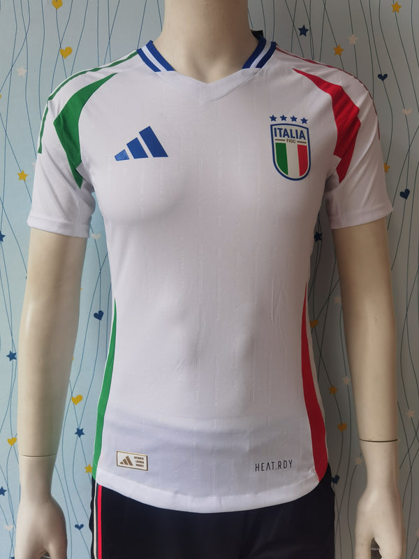 Wholesale 2024 Italy national team away white player version football jersey XS-4XL.