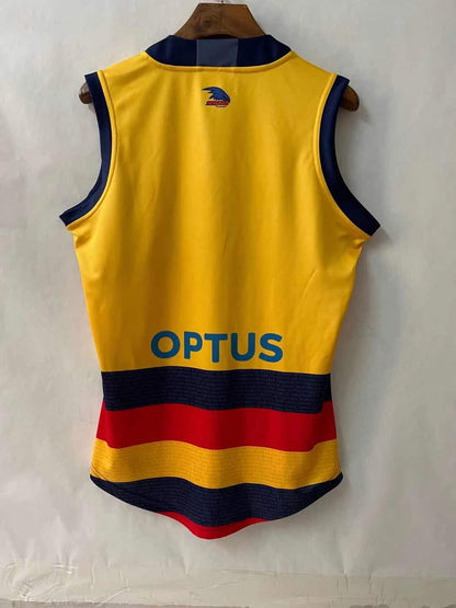 Wholesale Australia 2021 AFL Crow Away Rugby Jersey Tank Top S-3XL.