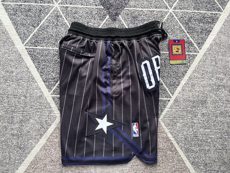 Wholesale 2023 JUST DAN basketball shorts Magic Black City Edition
