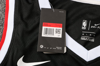 Wholesale NBA Los Angeles Clippers V-Neck Black Jersey 