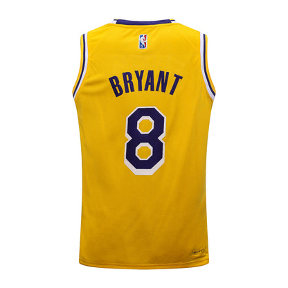 Wholesale NBA2223 Los Angeles Lakers yellow No. 8 basketball star (heat pressed款)