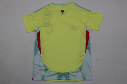 Wholesale 2024 UEFA European Championship  Spain home and away kid kits