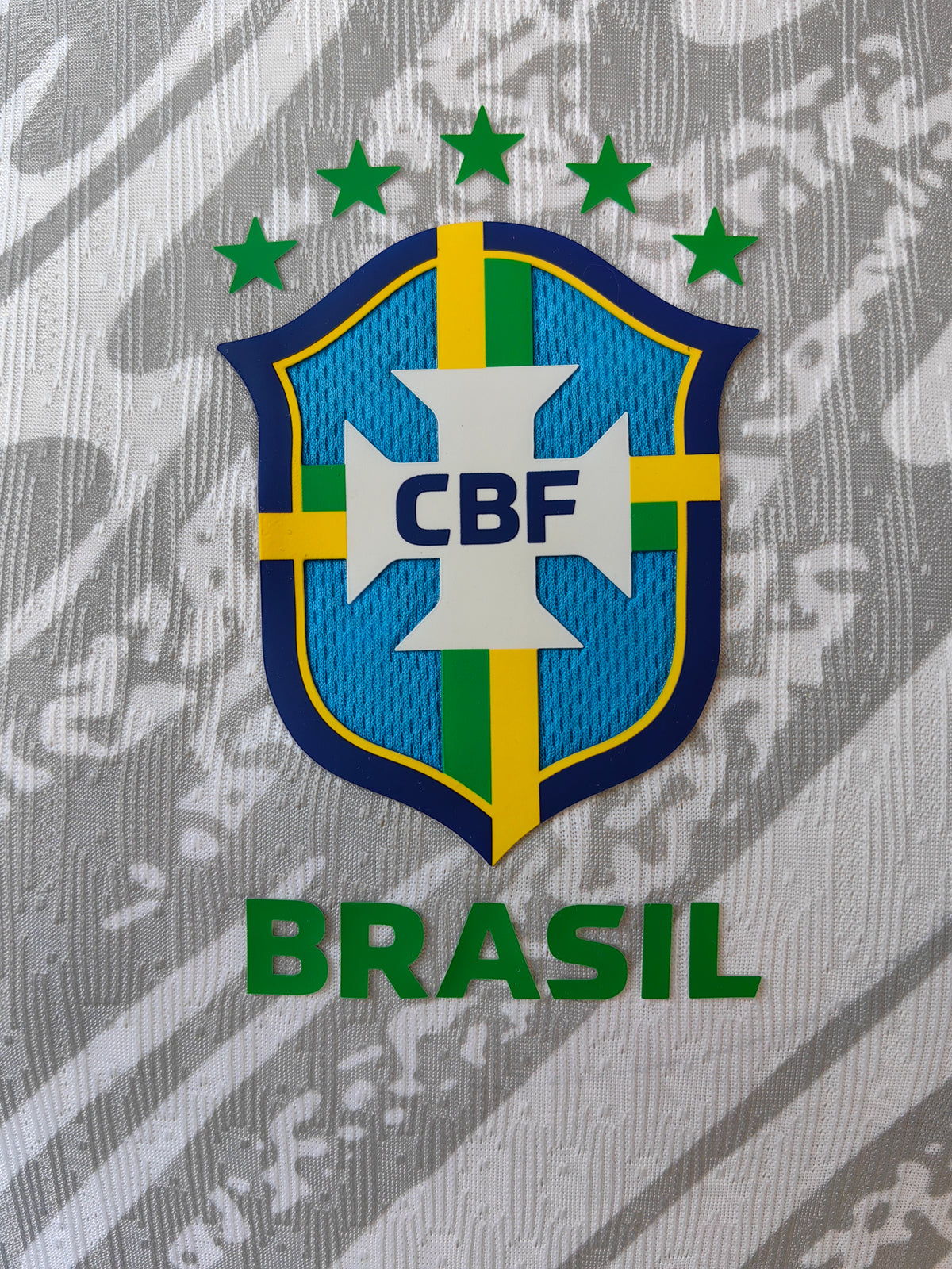 Wholesale 2024 Brazil national team goalkeeper gray and white player version soccer jersey XS-4XL.