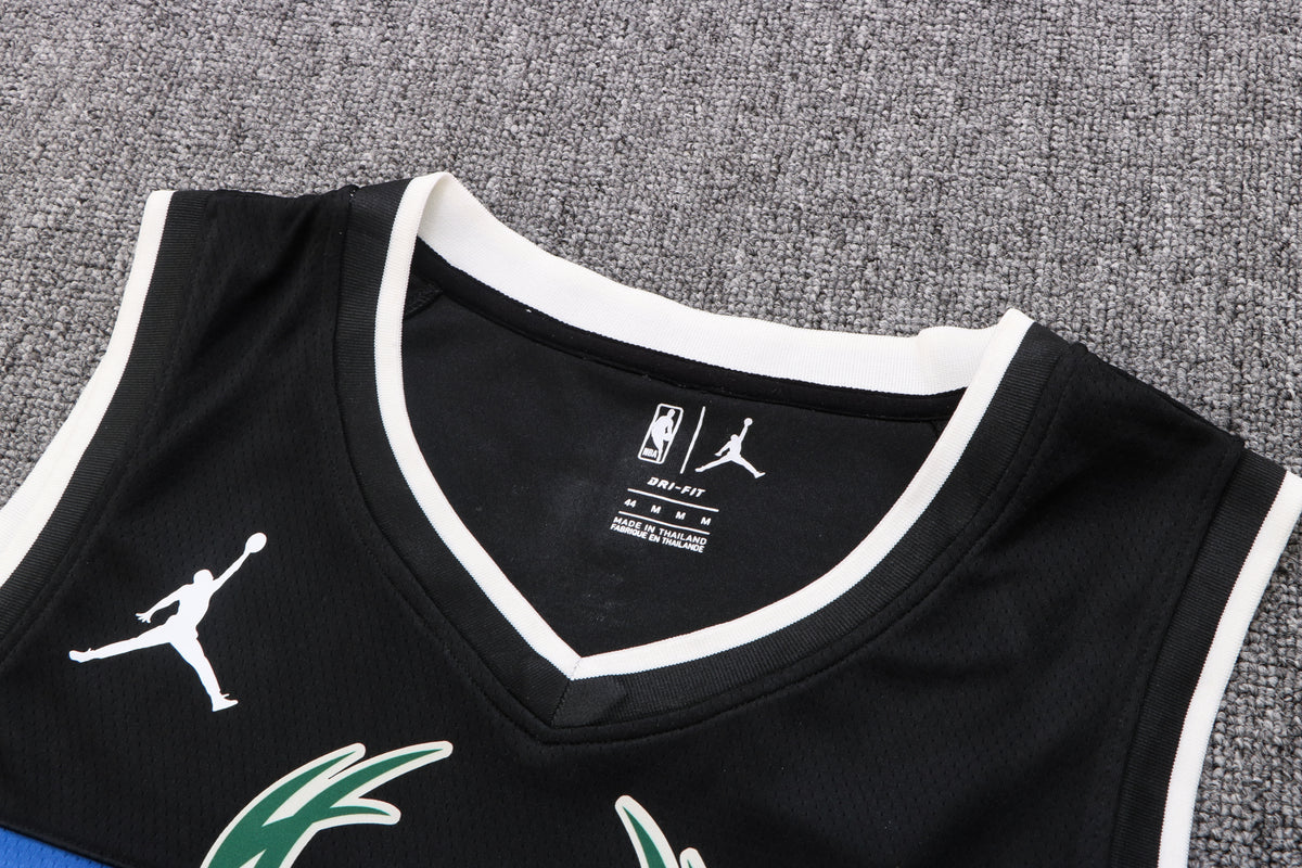 Wholesale NBA2022-2023 Milwaukee Bucks Black 