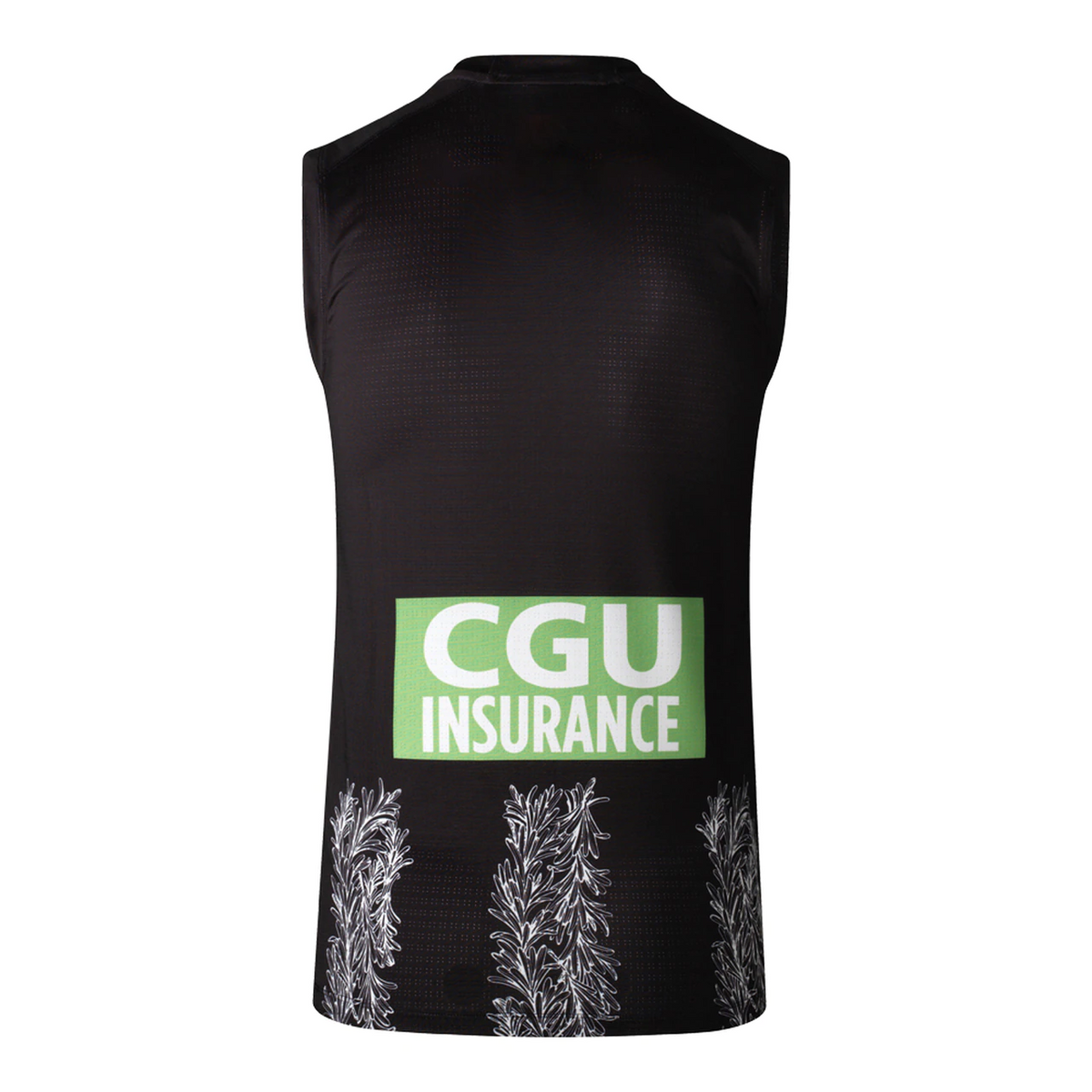 Wholesale Australia 2021 AFL Magpies Team Rugby Jersey Tank Top S-3XL