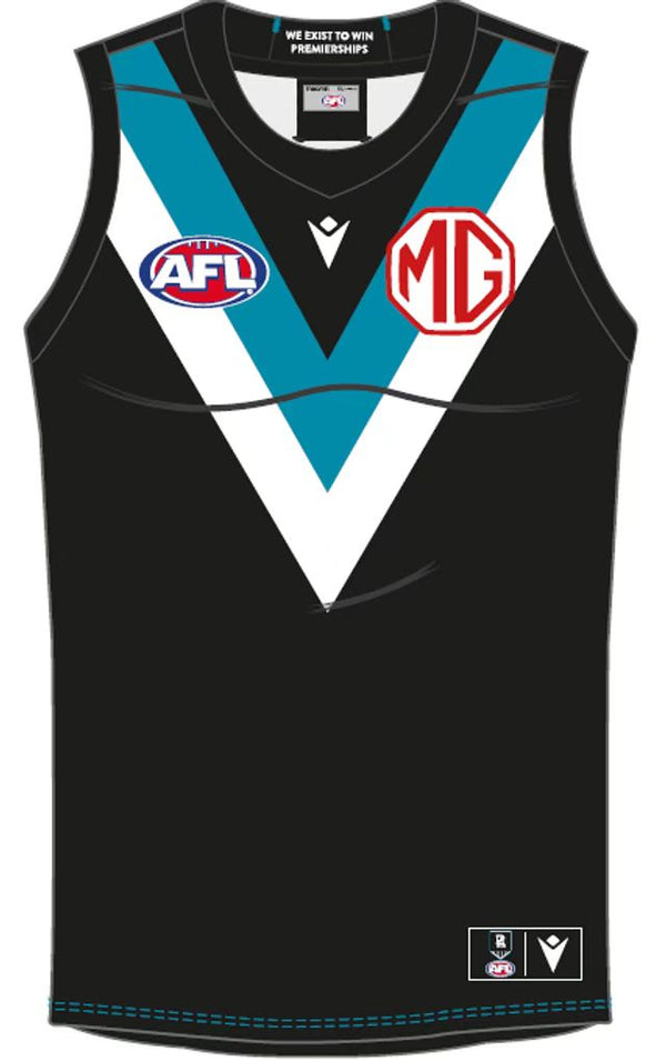 Wholesale Australia 2023 AFL Adelaide Port Rugby Jersey Tank Top S-3XL.