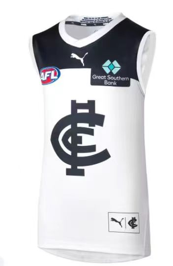 Wholesale Australia 2024 AFL Carlton Rugby Jersey Tank Top S to 3XL.