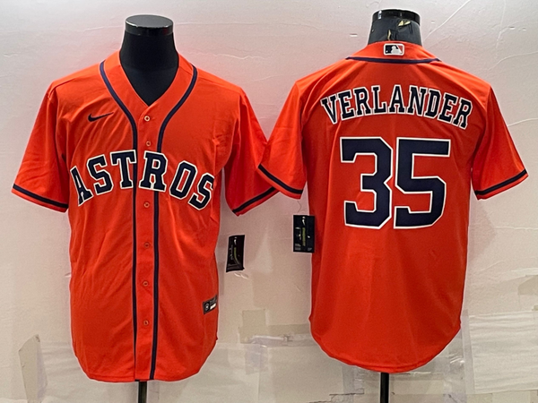 Wholesale customizable Men's  MLB Houston Astros Baseball Jersey