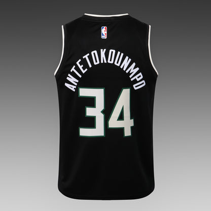 Wholesale NBA2022-2023 Milwaukee Bucks Black 