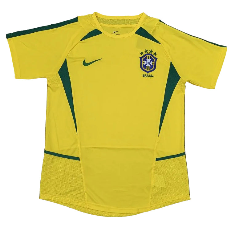 2002 Brazil Home Retro Jersey
