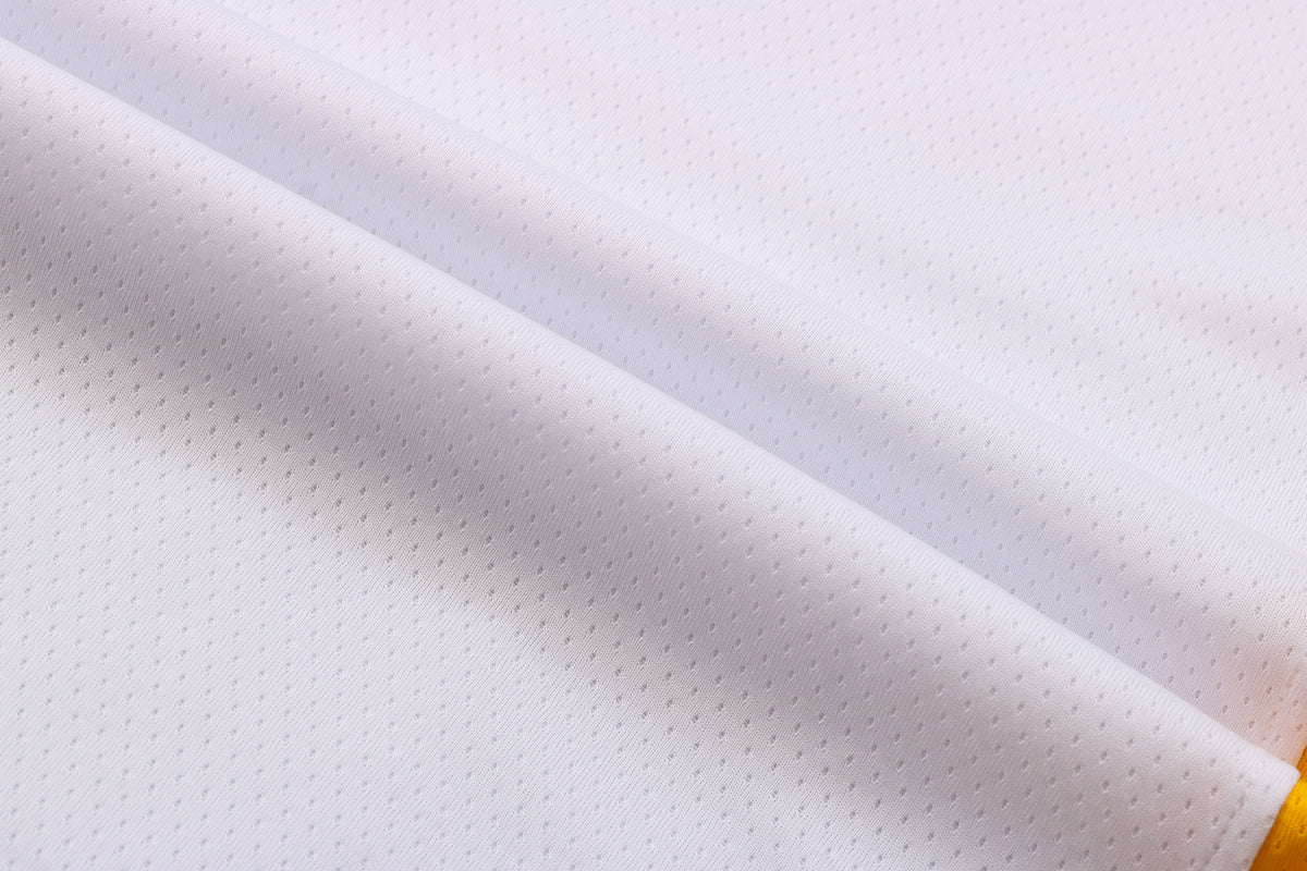 Wholesale Golden State Warriors No. 11 white jersey (pressed style) for NBA 2022-23.