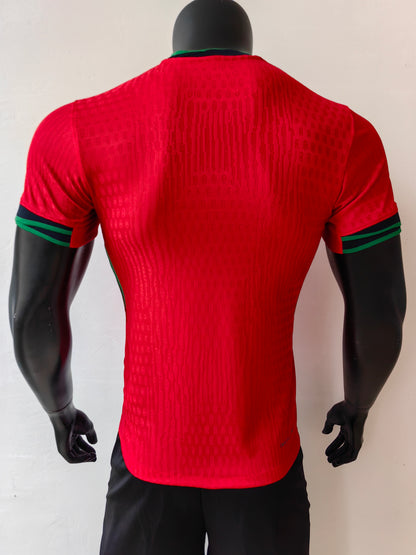Wholesale 2024 Portugal National Team Home Red Player Version Football Jersey XS-4XL