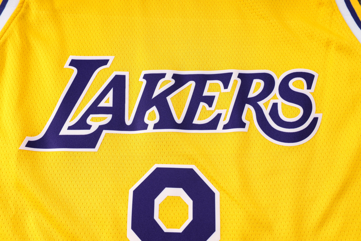 Wholesale NBA2223 Los Angeles Lakers yellow No. 8 basketball star (heat pressed款)