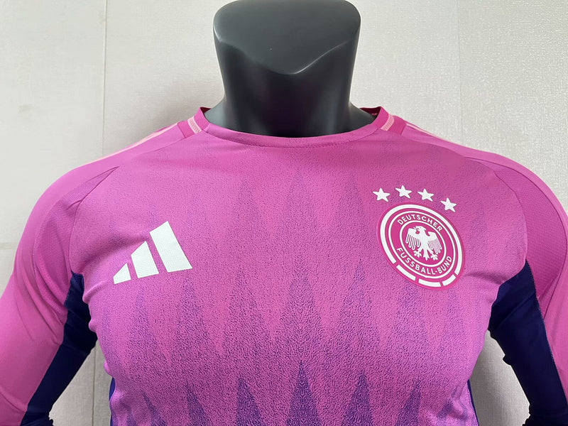 Wholesale customizable 2024 European Championship Germany home and away football jersey long-sleeved  S-5X