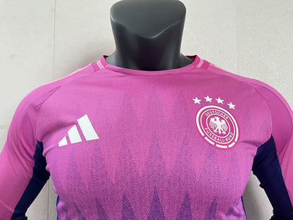 Wholesale customizable 2024 European Championship Germany home and away football jersey long-sleeved  S-5X