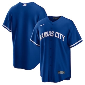 Wholesale customizable Men's MLB Kansas City Royals Baseball Jersey