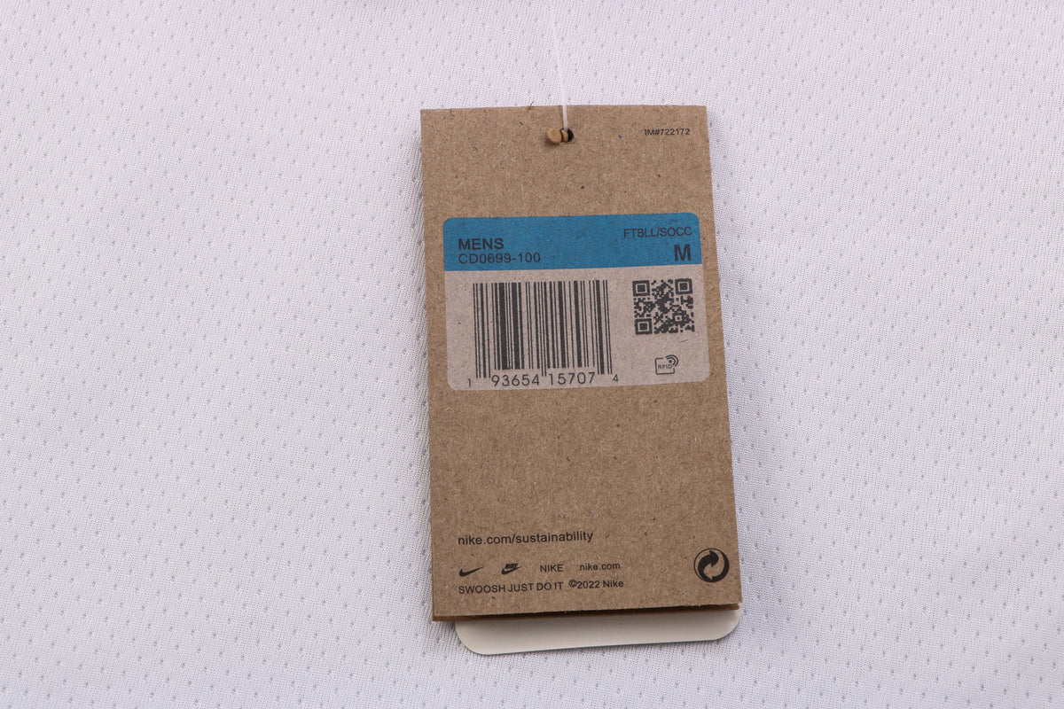 Wholesale Golden State Warriors No. 11 white jersey (pressed style) for NBA 2022-23.