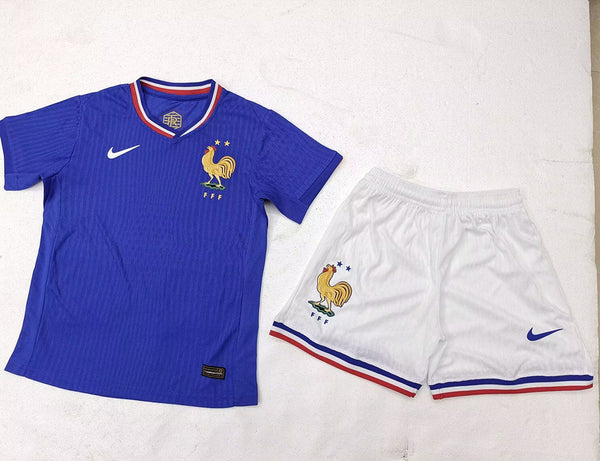 Wholesale 2024 UEFA European ChampionshipIceland  France home and away kid kits