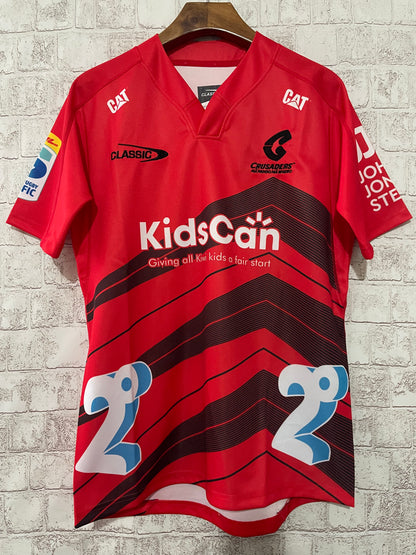 Wholesale 2024 New Zealand Crusaders home jersey sizes S-5XL.