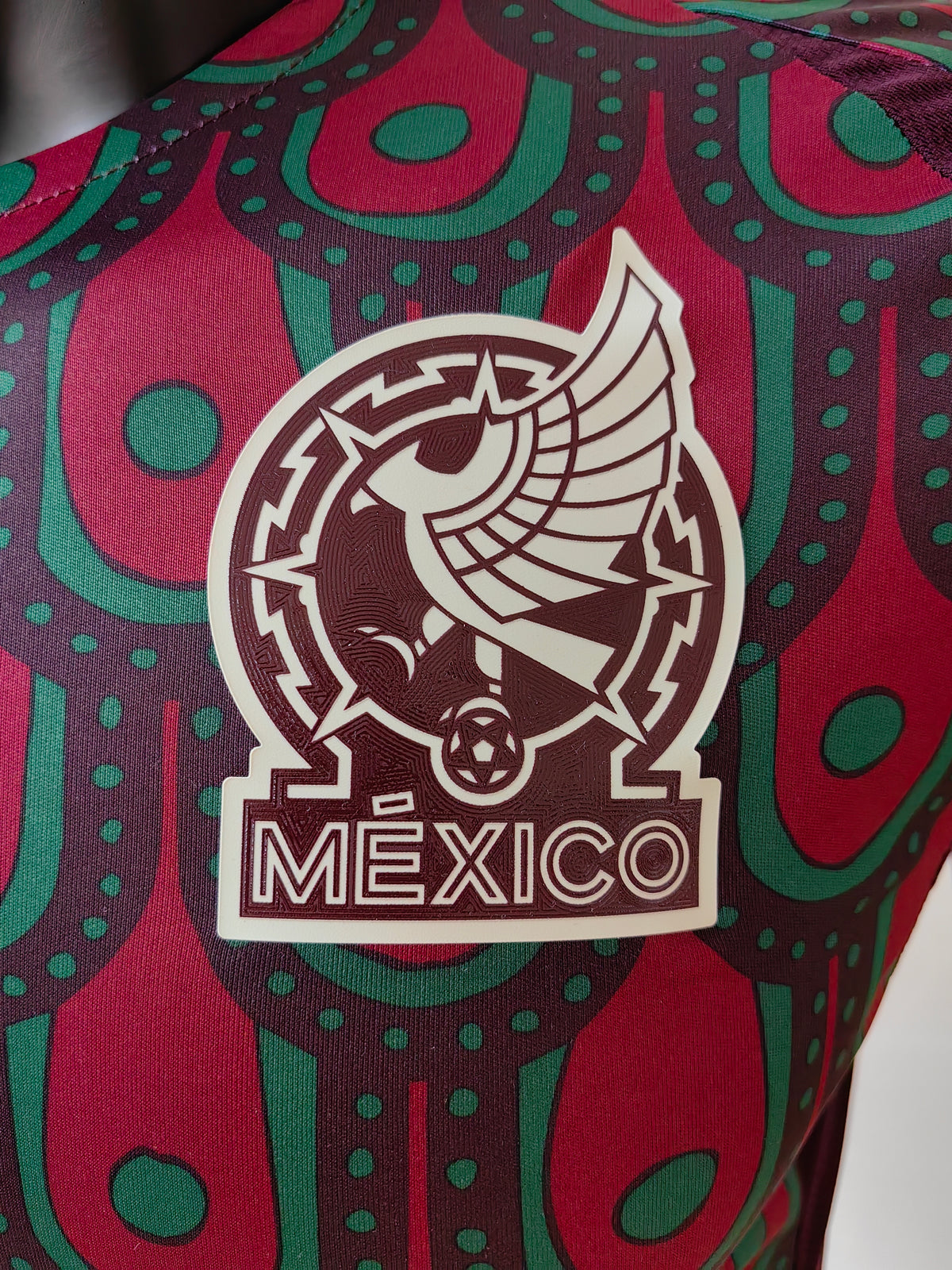 Wholesale 2024 Mexico national team home red and green player version football jersey XS-4XL.