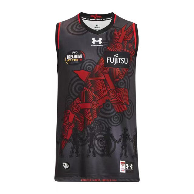 Wholesale Australia AFL Team "Eshen" Sizes Rugby Jersey Tank Top S-3XL
