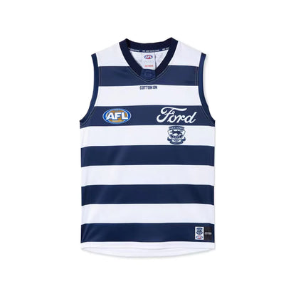 Wholesale Australia 2023 AFL Geelong Cats Rugby Jersey Tank Top S-3XL