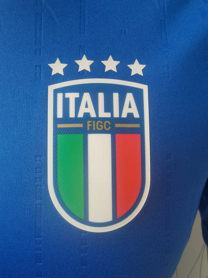 Wholesale 2024 Italy national team home blue player version football jersey XS-4XL